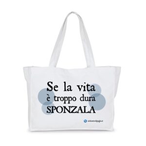 Borsa Mare - Se la vita è troppo dura sponzala