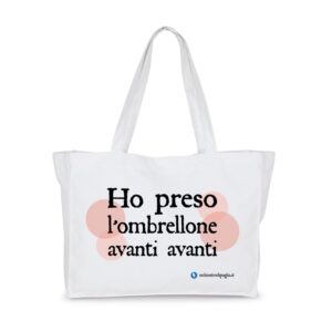 Borsa Mare - Ho preso l'ombrellone avanti avanti