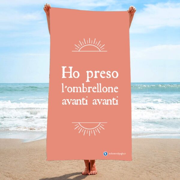 Telo mare - Ho preso l'ombrellone avanti avanti