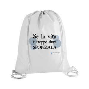 Zaino mare - Se la vita è troppo dura sponzala