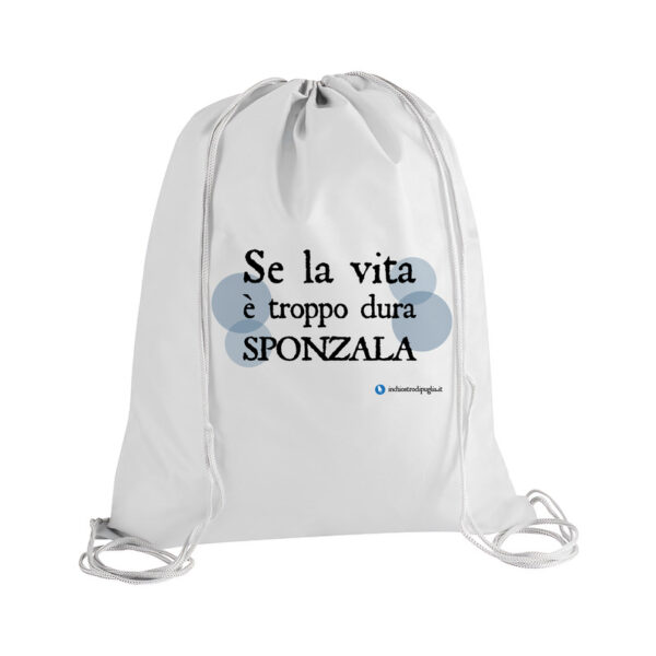 Zaino mare - Se la vita è troppo dura sponzala